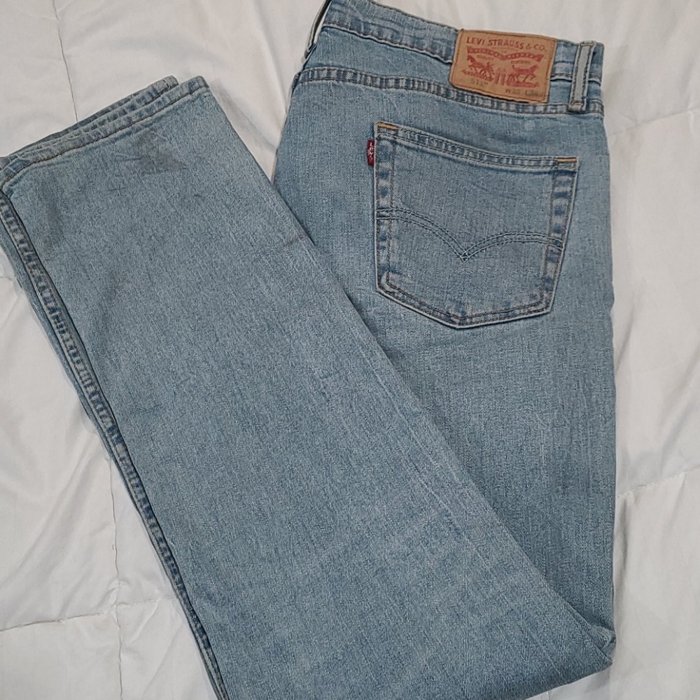Levi's blue jeans 35 x 34 511